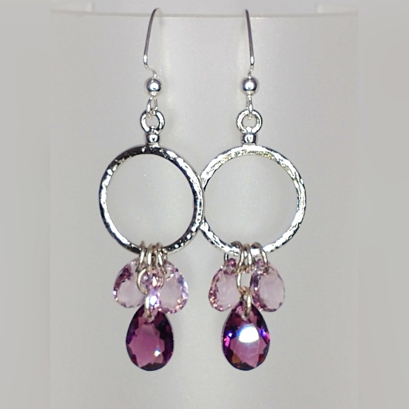 Swarovski Crystal Earrings - Picture 1 of 3